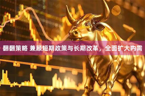 翻翻策略 兼顾短期政策与长期改革，全面扩大内需